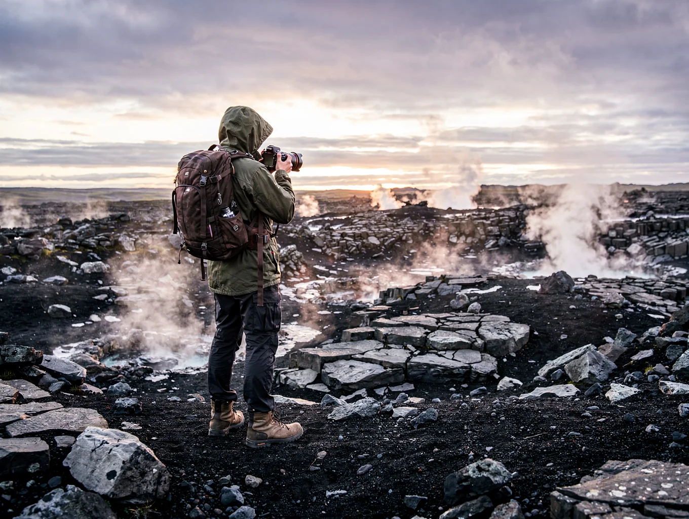 Glacial Echoes of Iceland